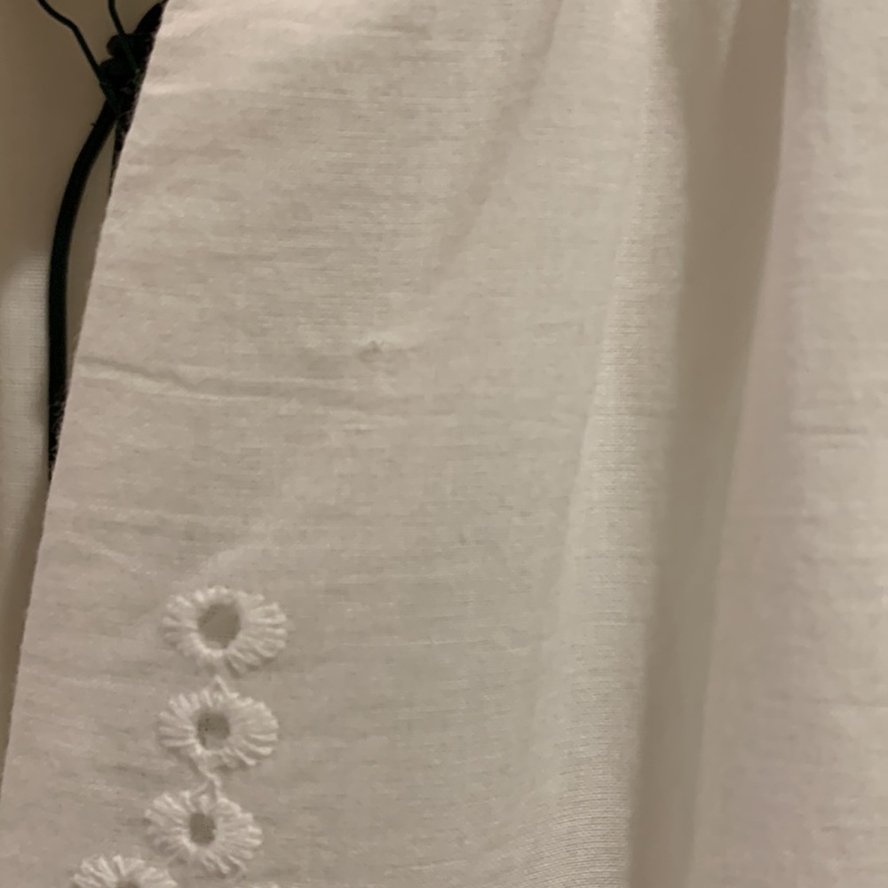 Tuckernuck White Eyelet Crawford Flutter Sleeve Mini Dress NWT Size Small - Picture 11 of 11